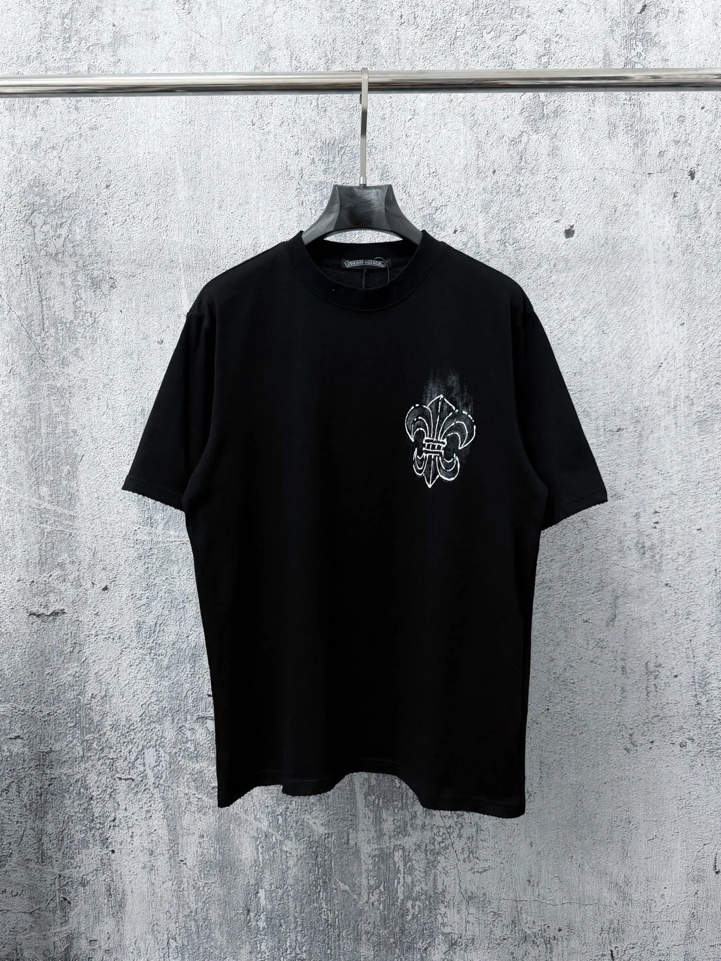 【Chrome Hearts】 26ss Same Style T Versatile : Black White Size：S-XL